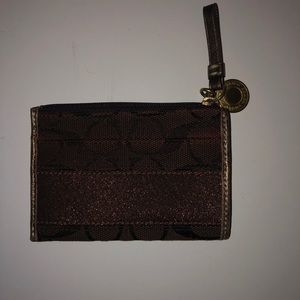 Coach card holder